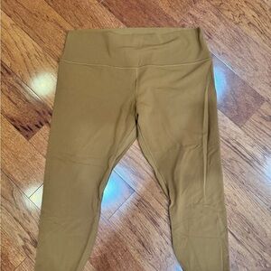 Light Brown Lululemon Align Leggings